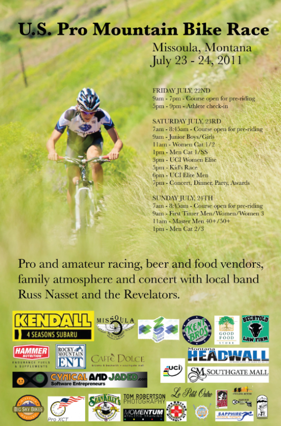 Missoula XC Pro Mountain Bike Race