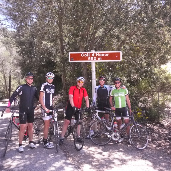 Another summited col in Mallorca