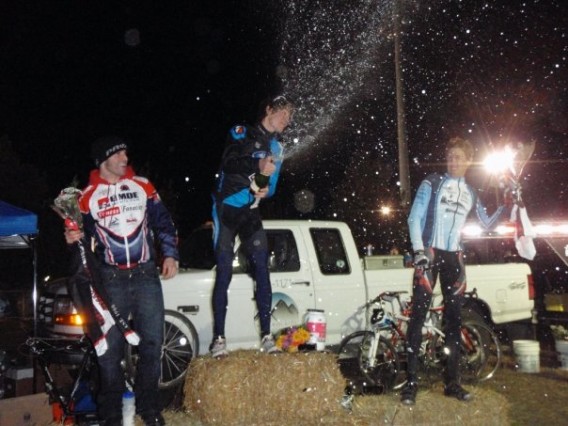 SSRollingthunder_podium Sam Schultz wins the 2009 Rolling Thunder Cyclo-Cross Race.
