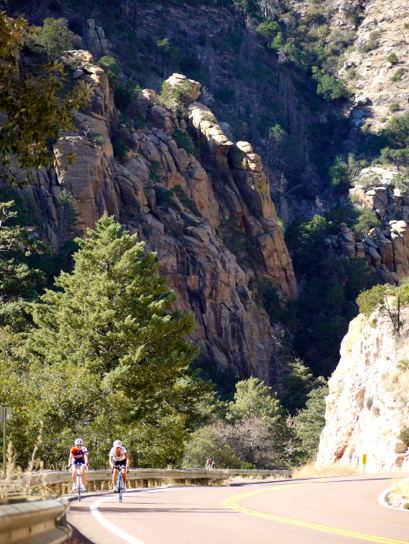 Mount Lemmon is the crown jewel ride at our camp in Tucson